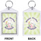 Easter Bunny Bling Keychain (Front + Back)