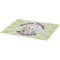 Easter Bunny Burlap Placemat (Angle View)