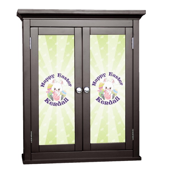 Custom Easter Bunny Cabinet Decal - Large (Personalized)