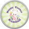 Easter Bunny Cabinet Knob - Nickel - Front