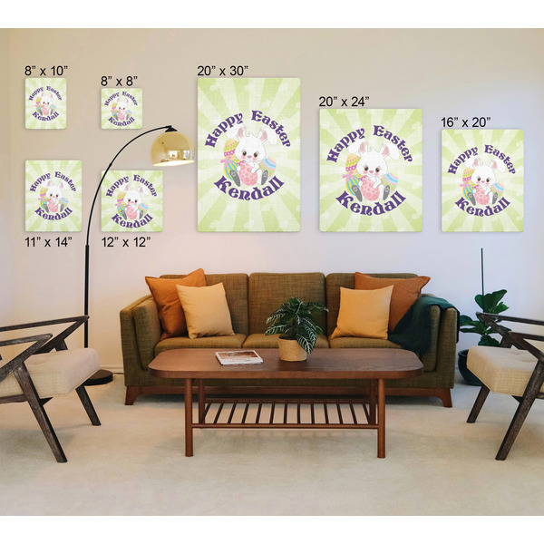 Easter Bunny Canvas Prints - Multiple Sizes