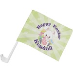 Easter Bunny Car Flag - Small w/ Name or Text