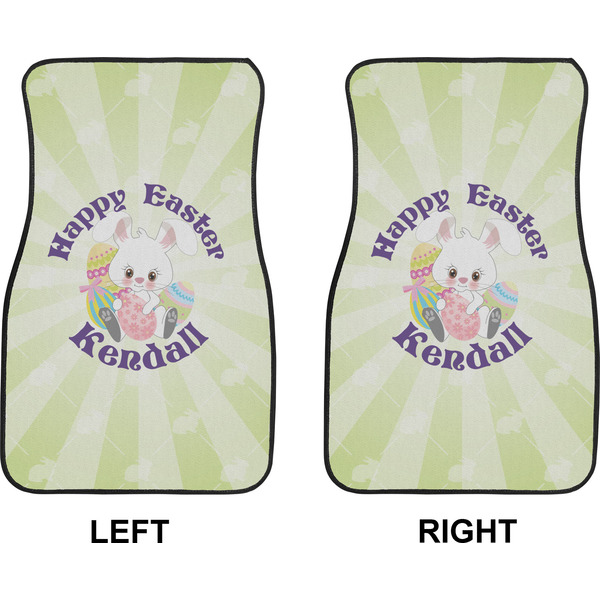 Easter Bunny Car Mat Front - Approval