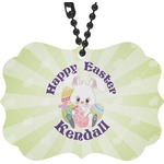 Easter Bunny Rear View Mirror Charm (Personalized)