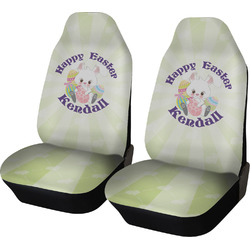 Easter Bunny Car Seat Covers (Set of Two) (Personalized)