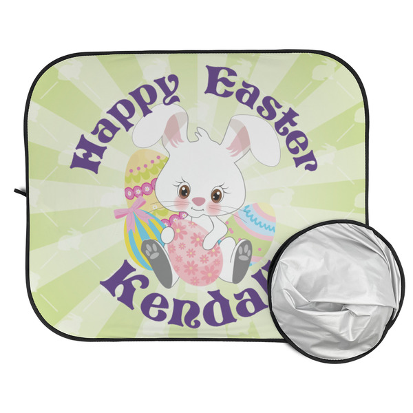 Easter Bunny Car Sun Shades - FOLDED & UNFOLDED