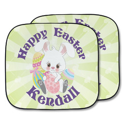 Easter Bunny Car Sun Shade - Two Piece (Personalized)