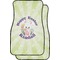 Easter Bunny Car Floor Mats (Front Seat) (Personalized)