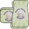 Easter Bunny Car Floor Mats Set - 2 Front & 2 Back (Personalized)