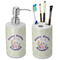 Easter Bunny Ceramic Bathroom Accessories Set (Personalized)