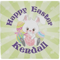 Easter Bunny Ceramic Tile Hot Pad (Personalized)