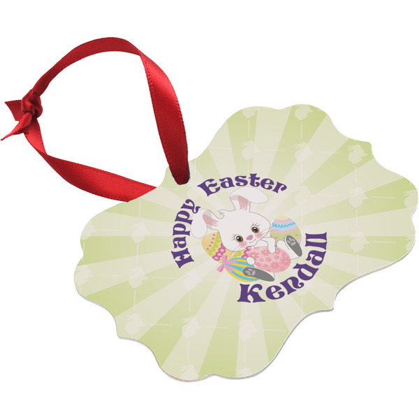 Easter Bunny Christmas Ornament