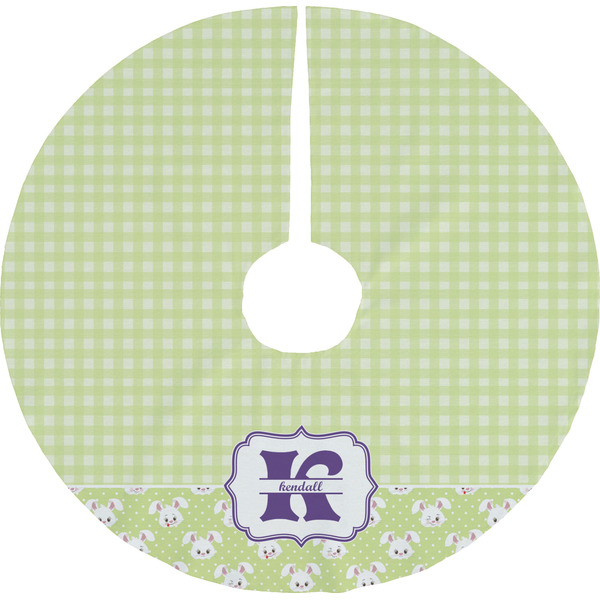 Custom Easter Bunny Tree Skirt (Personalized)