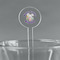 Easter Bunny Clear Plastic 7" Stir Stick - Round - Main