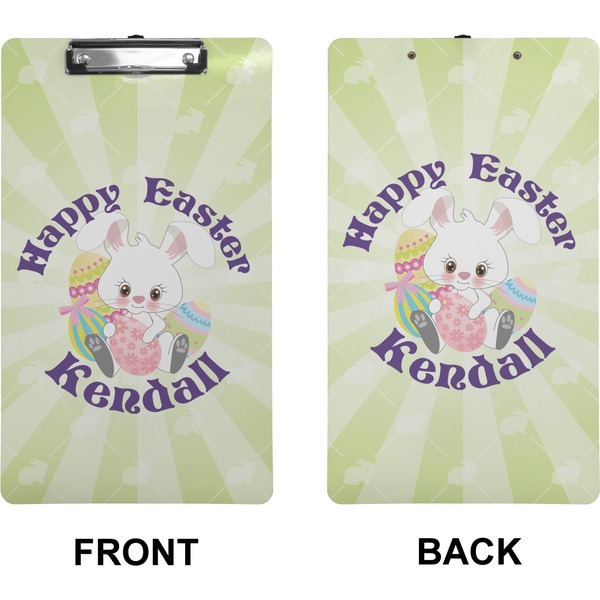 Easter Bunny Clipboard (Legal) (Front + Back)