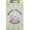 Easter Bunny Clipboard (Legal Size) (Personalized)