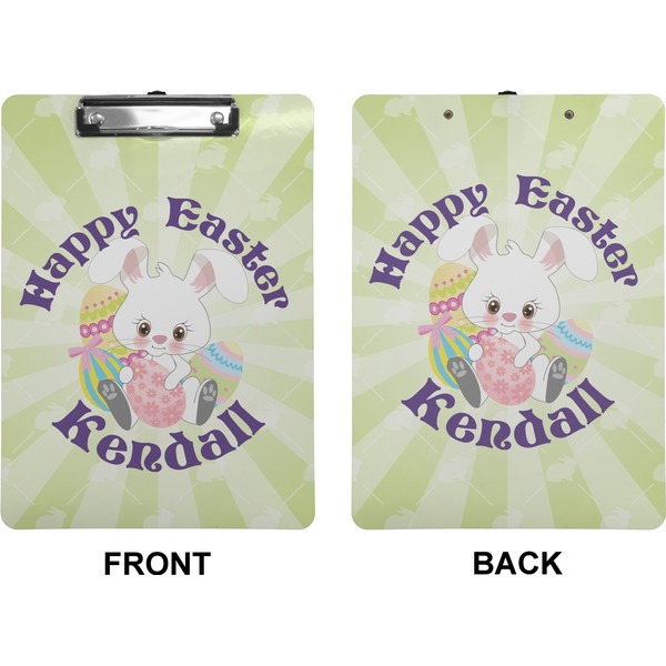Easter Bunny Clipboard (Letter) (Front + Back)
