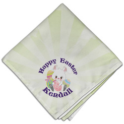 Easter Bunny Cloth Dinner Napkin - Single w/ Name or Text