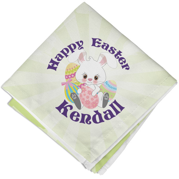 Custom Easter Bunny Cloth Napkin w/ Name or Text
