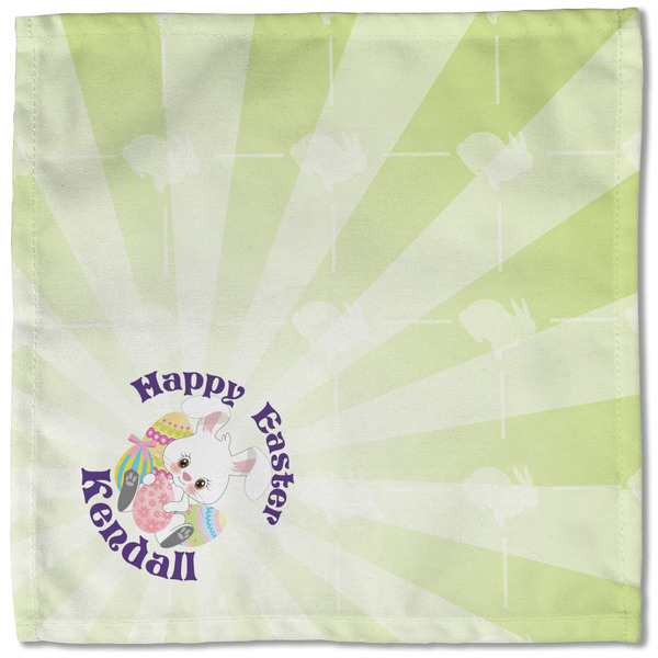 Easter Bunny Cloth Napkins - Personalized Lunch (Single Full Open)