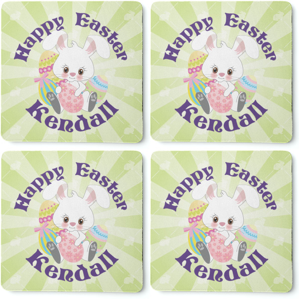 Easter Bunny Coaster Rubber Back - Apvl