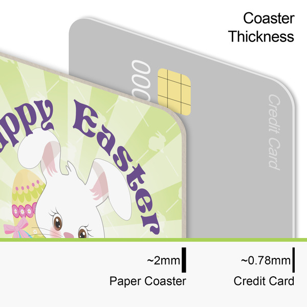Easter Bunny Coaster Thickness