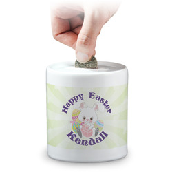Easter Bunny Coin Bank (Personalized)
