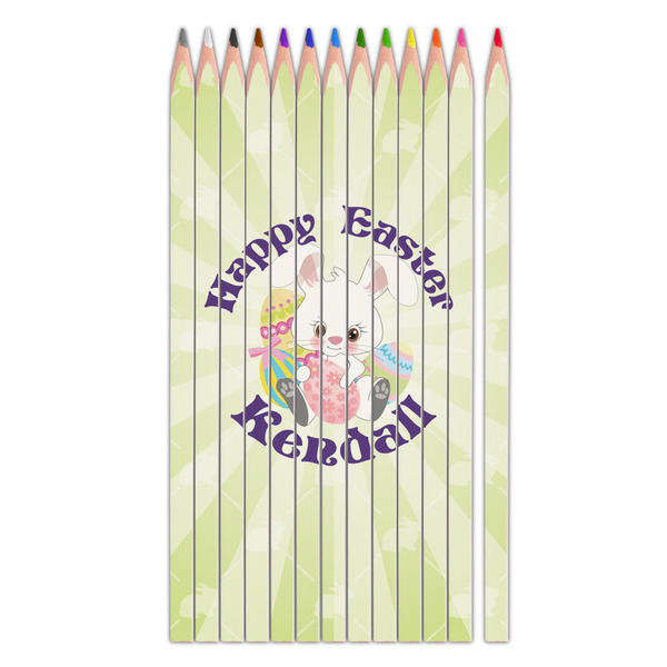 Custom Easter Bunny Colored Pencils (Personalized)