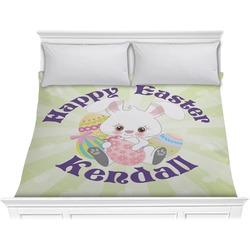 Easter Bunny Comforter - King (Personalized)
