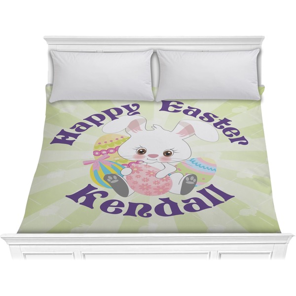 Custom Easter Bunny Comforter - King (Personalized)