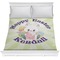 Easter Bunny Comforter - Full / Queen (Personalized)