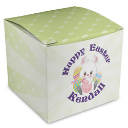 Easter Bunny Cube Favor Gift Boxes (Personalized)