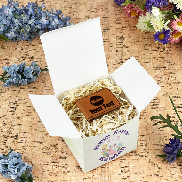Easter Bunny Cubic Gift Box - In Context
