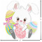 Easter Bunny Custom Shape Iron On Patches - L - APPROVAL