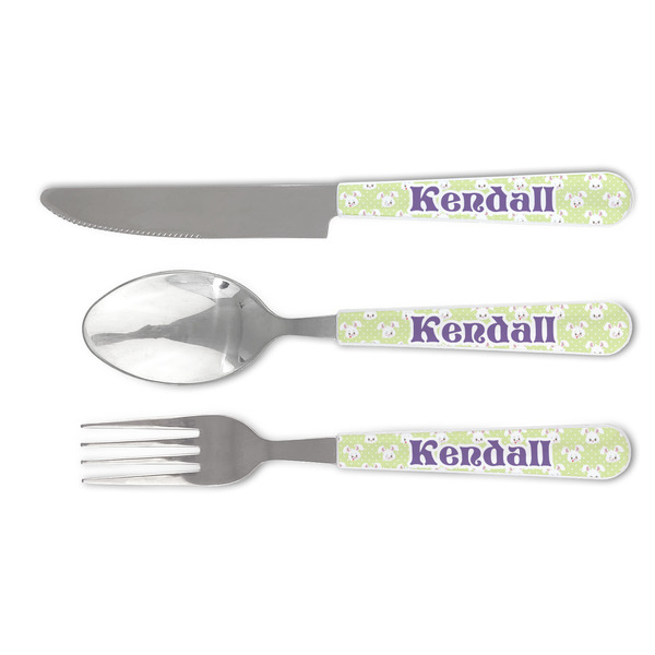Custom Easter Bunny Cutlery Set (Personalized)