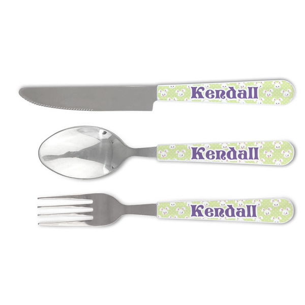 Custom Easter Bunny Cutlery Set (Personalized)