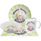 Easter Bunny Dinner Set - 4 Pc (Personalized)