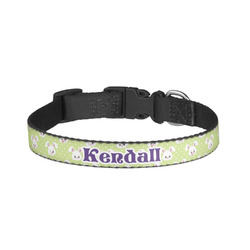 Easter Bunny Dog Collar - Large (Personalized)