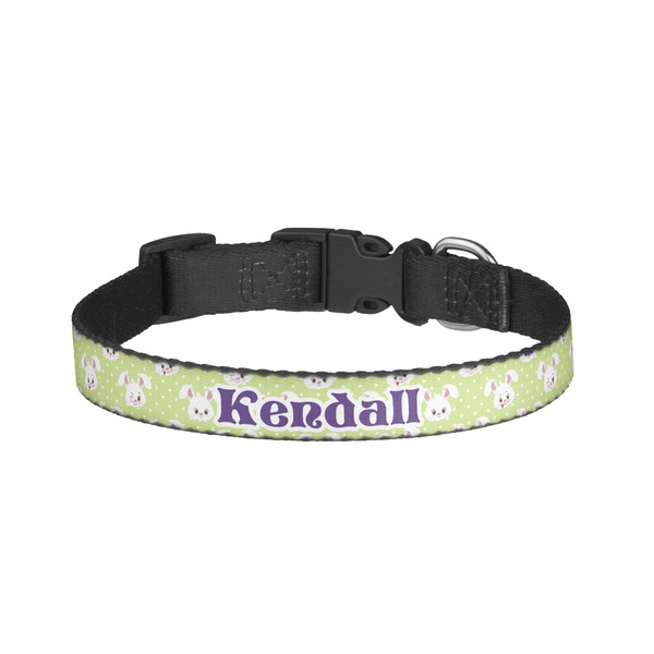 Custom Easter Bunny Dog Collar - Large (Personalized)