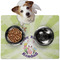Easter Bunny Dog Food Mat - Medium w/ Name or Text
