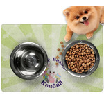 Easter Bunny Dog Food Mat - Small w/ Name or Text