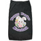 Easter Bunny Black Pet Shirt - M (Personalized)