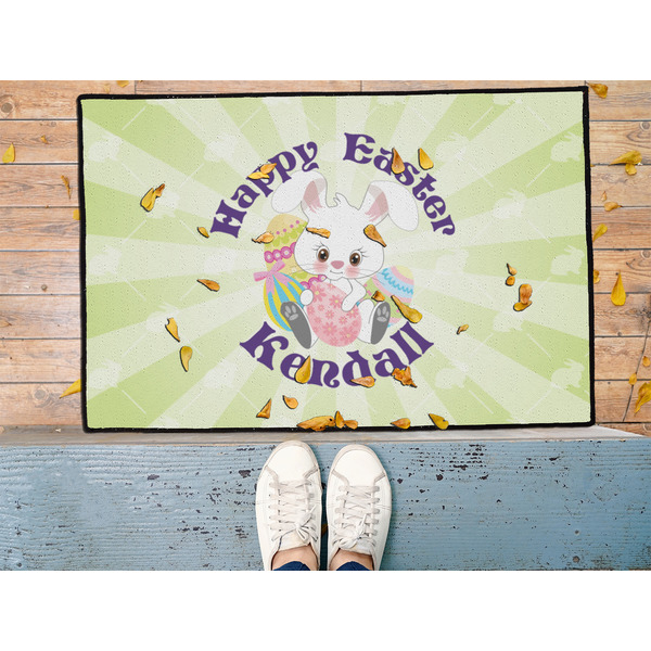 Easter Bunny Door Mat - LIFESTYLE (Med)