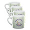 Easter Bunny Double Shot Espresso Mugs - Set of 4 Front
