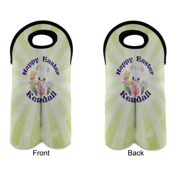 Easter Bunny Double Wine Tote - APPROVAL (new)