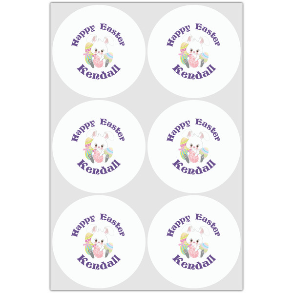 Easter Bunny Drink Topper - Large - Set of 6