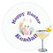 Easter Bunny Drink Topper - XLarge - Single with Drink
