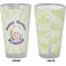 Easter Bunny Pint Glass - Full Color - Front & Back Views