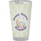 Easter Bunny Pint Glass - Full Color - Front View