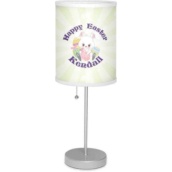 Custom Easter Bunny 7" Drum Lamp with Shade (Personalized)